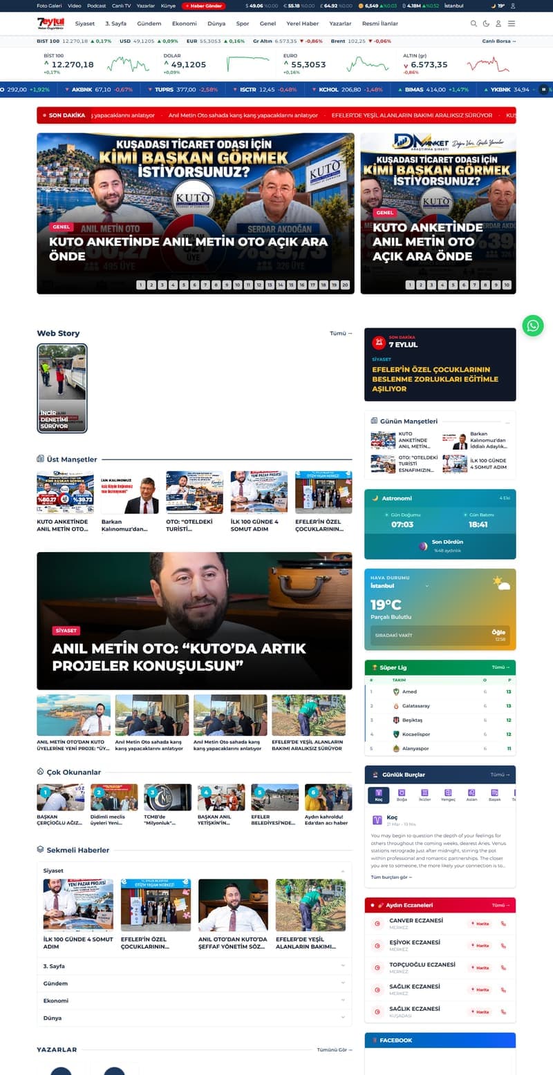 OXO Haber Yazılımı ekran görüntüsü