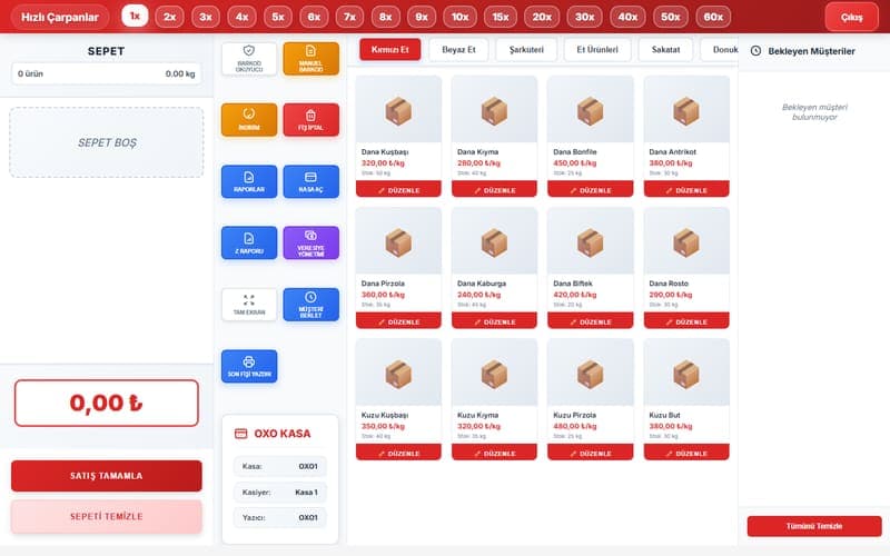 OXO Kasap ekran görüntüsü