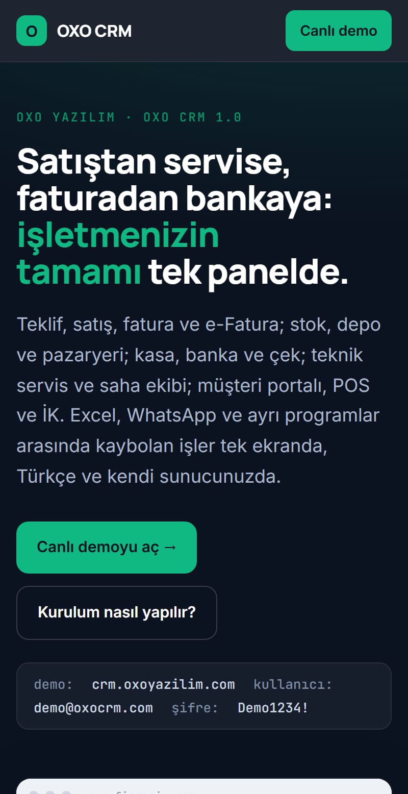 Ürün sunumu teması